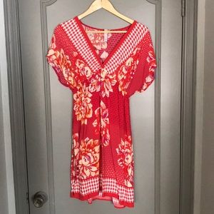 Xhilaraition - Floral Summer Dress